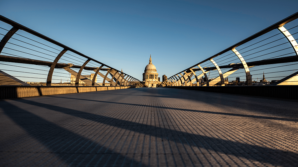 Bridge overlooking the Capital